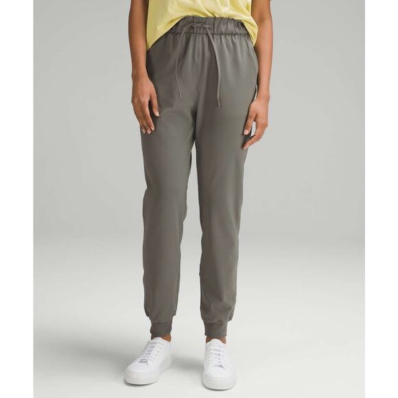 Lululemon Stretch High Rise Jogger Full Length Grey Sage - Picture 9 of 9